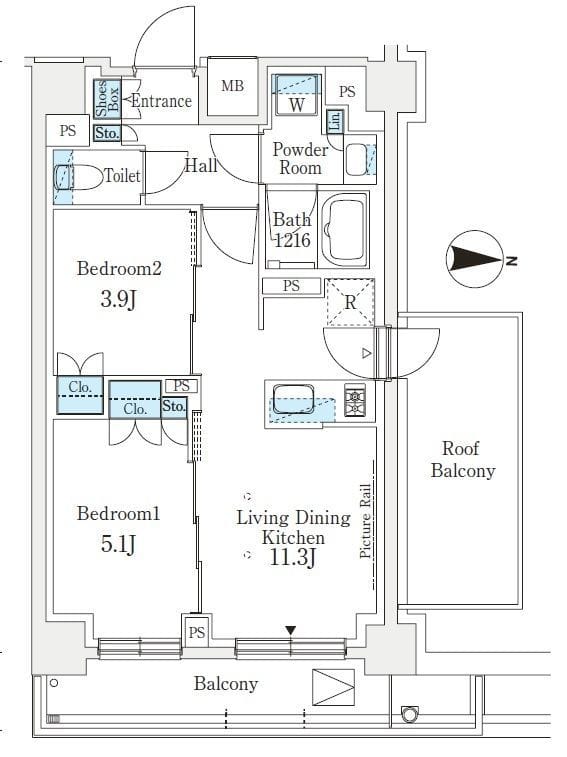 J.GRAN Court 品川西大井EAST 808