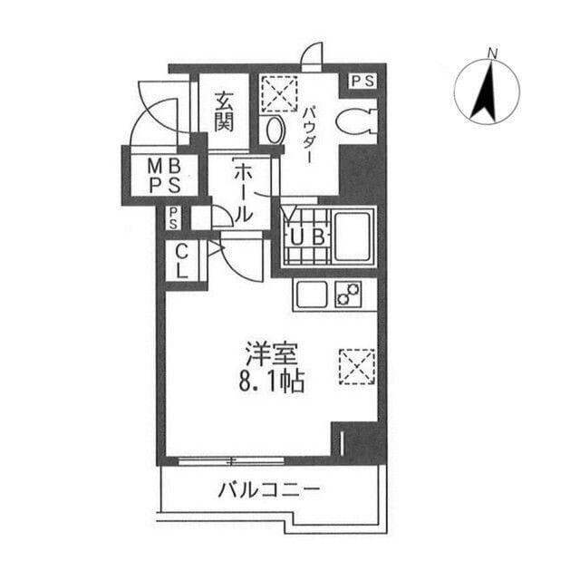 BREEZE TERRACE 305 間取り図
