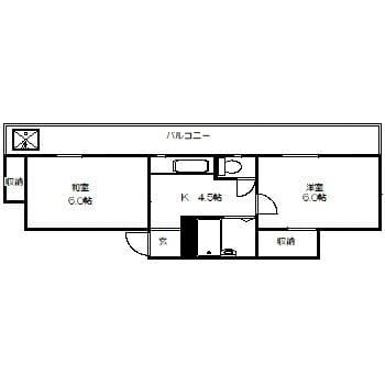 松嶋ビル 501 間取り図
