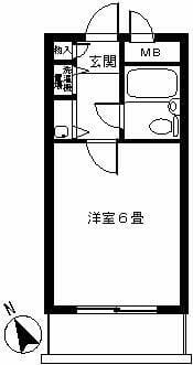 アサカシオン大岡山 206