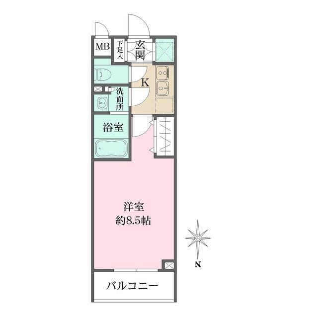 ソフィア哲学堂 209 間取り図