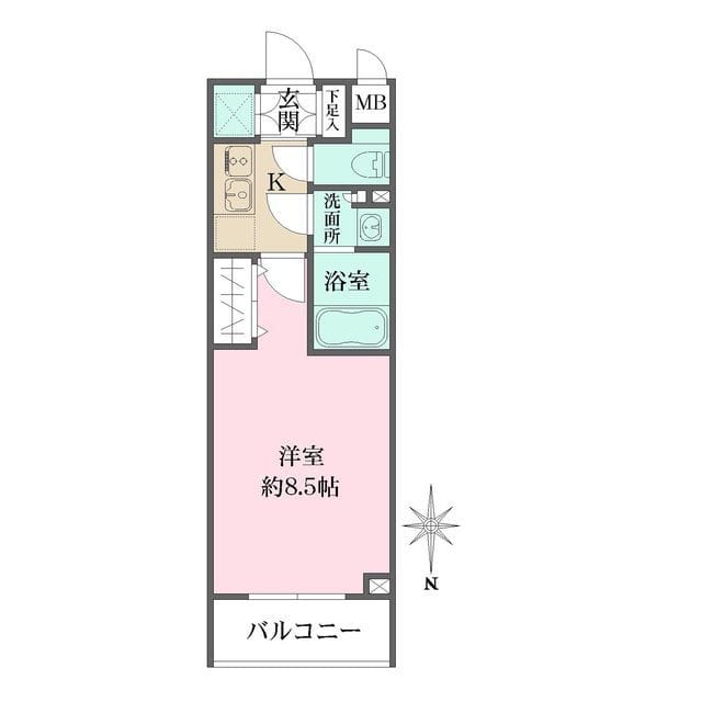 ソフィア哲学堂 308 間取り図