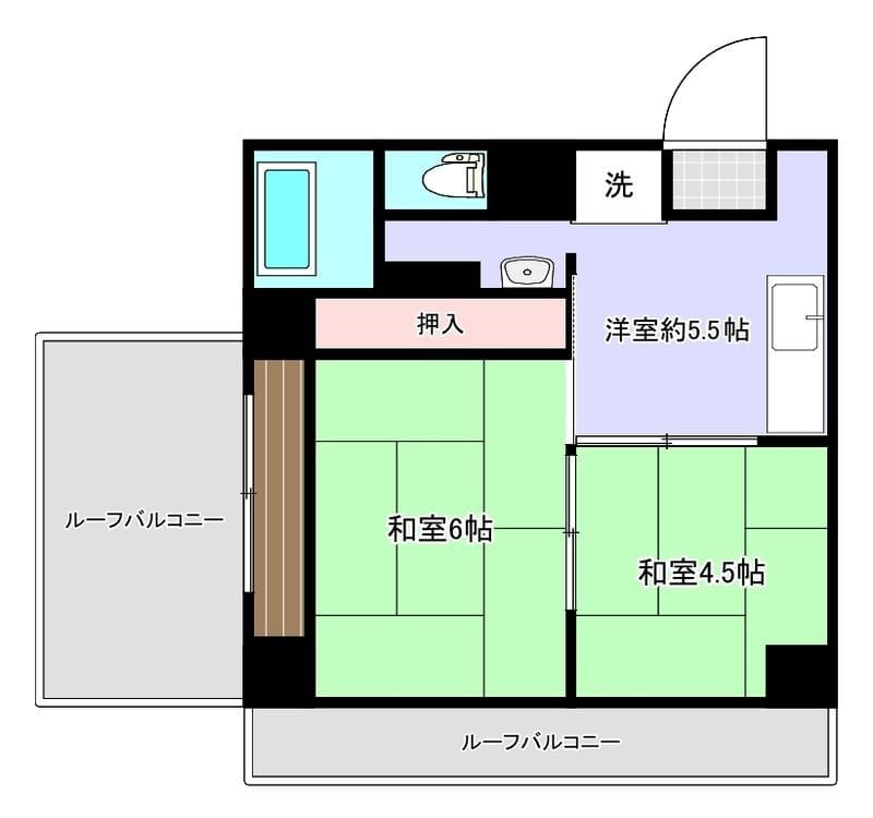 八幡コーポラス 804
