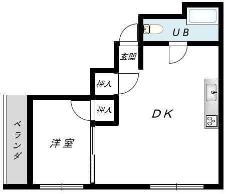 シー・エス大井ビル 603 間取り図