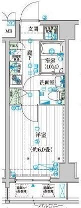 ル・リオン豊洲ワイズレジデンス 405