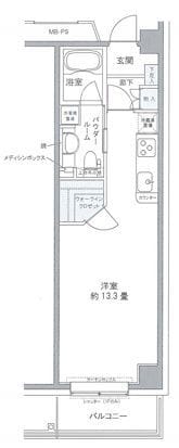 プライムアーバン豊洲 116 間取り図