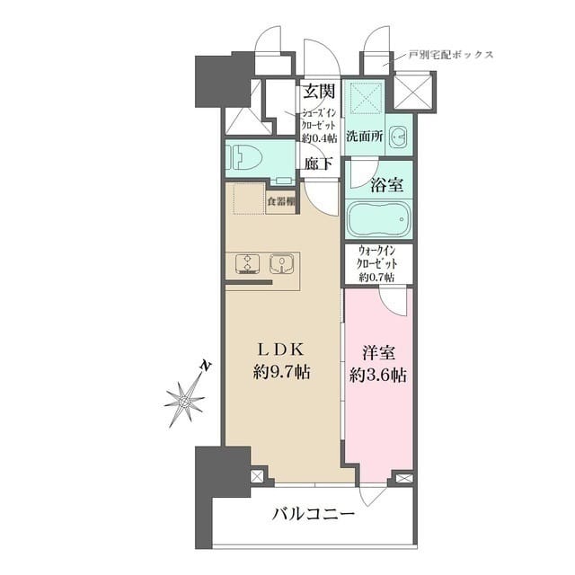 ザ・パークワンズ日本橋人形町 202