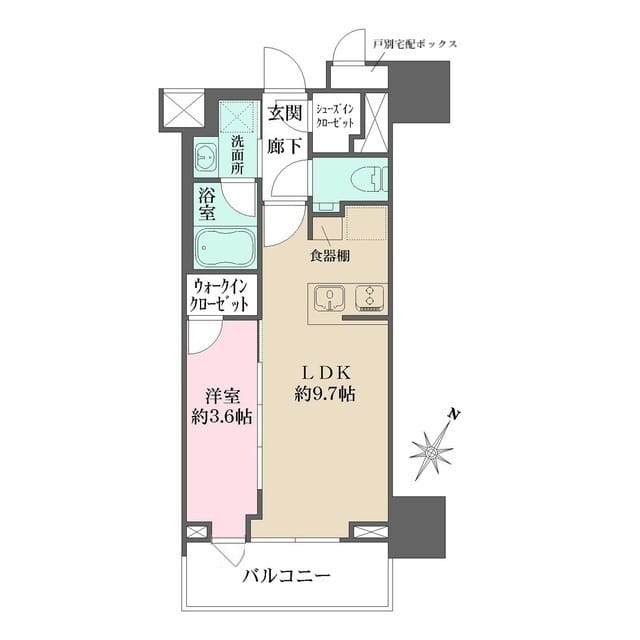 ザ・パークワンズ日本橋人形町 403