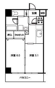 ザ ウエスト スクエア 1105