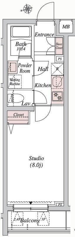 エストゥルース桜川の写真