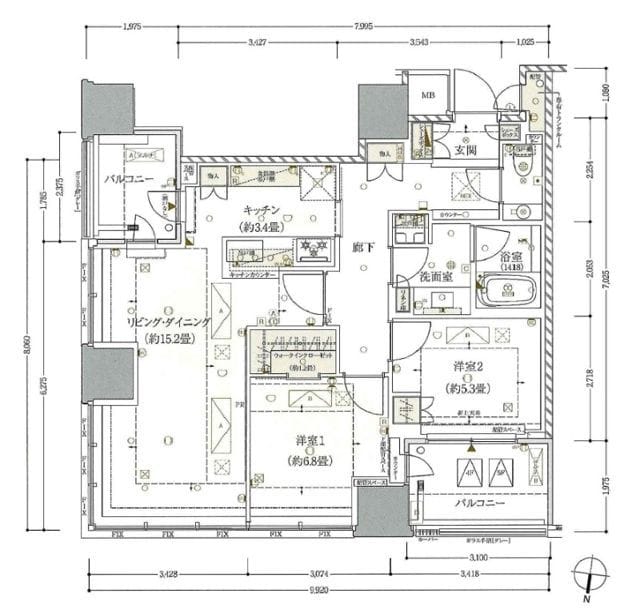 ザ・パークハウス白金二丁目タワーの写真