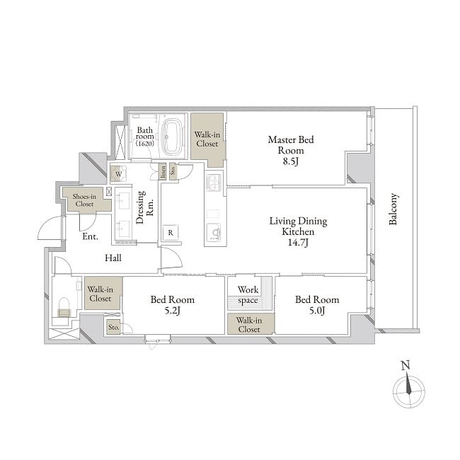 シャーメゾンステージ浅草橋 01203