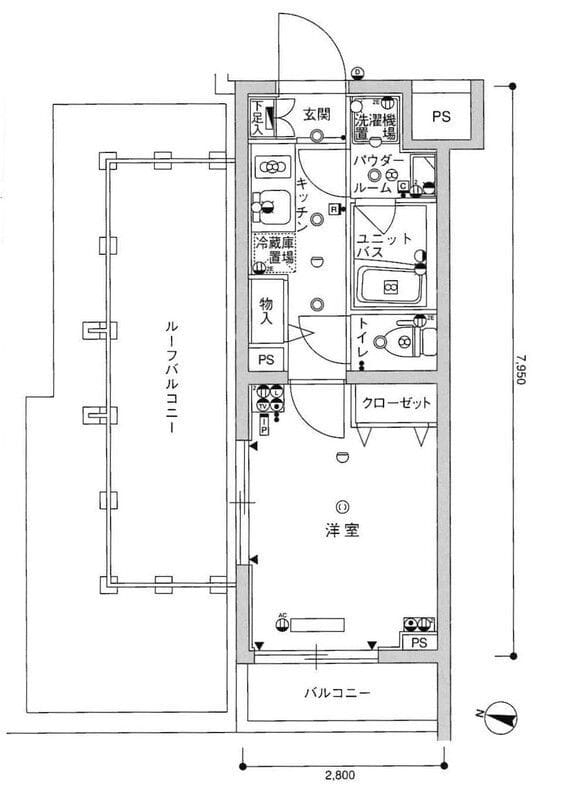 スカイコート蒲田EAST 502