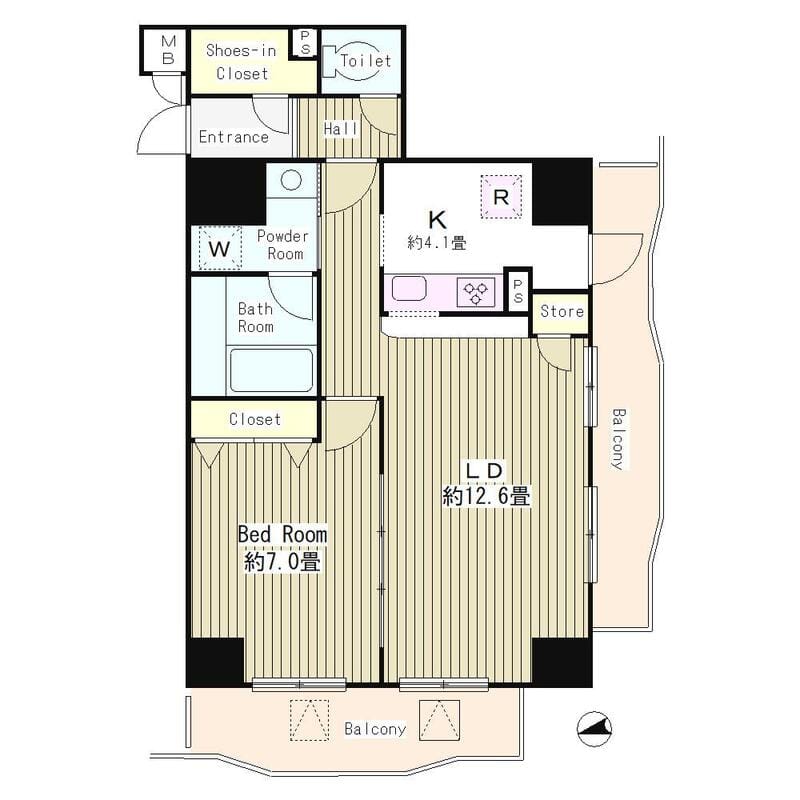 アルブル高輪 1104