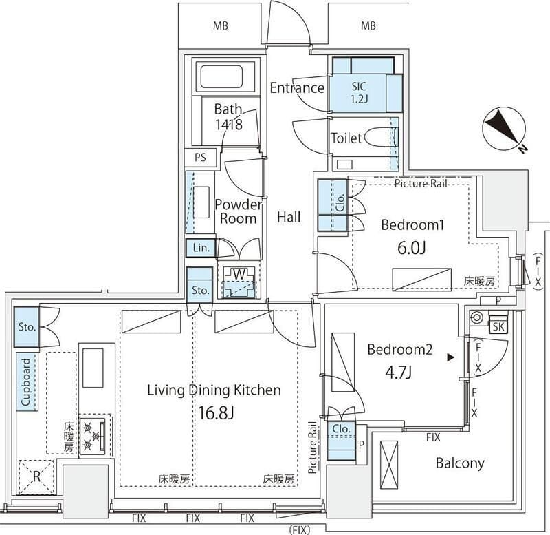 パークコート虎ノ門 305