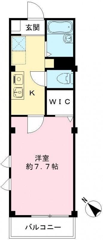 グラシアス千歳台 301 間取り図