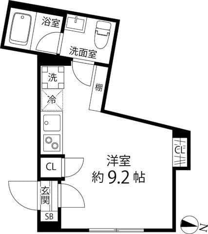 T's garden中落合(旧Grande Nakaochiai) 103 間取り図