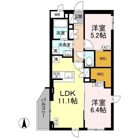 ロイジェント上板橋 0403 間取り図