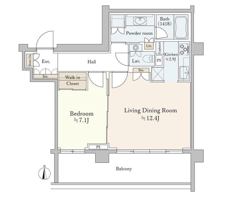 広尾ガーデンフォレスト E棟の写真