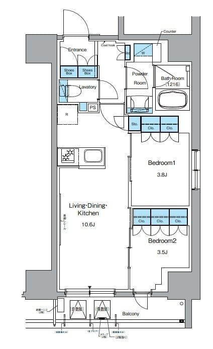 ルフォンプログレ上野御徒町 0204