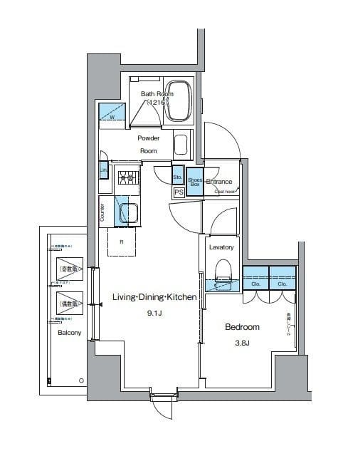 ルフォンプログレ上野御徒町 1501