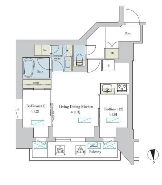 Brillia ist 浅草 504