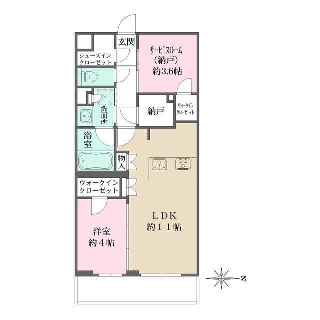 La Perla JiyugaokaⅡ 302