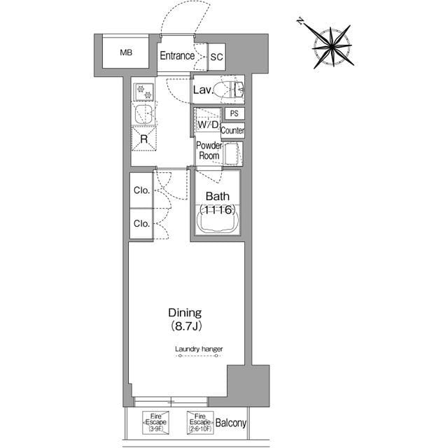 コンフォリア・リヴ茅場町 0302