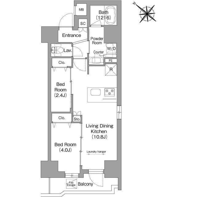 コンフォリア・リヴ茅場町 0303