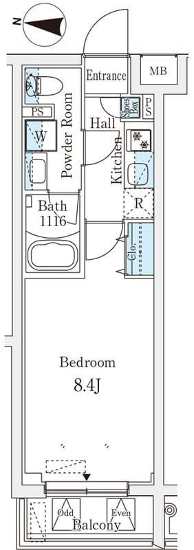 ラティエラ品川西大井 101