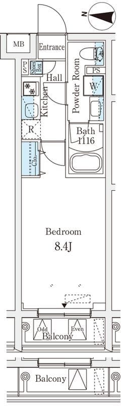ラティエラ品川西大井 303