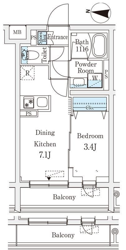 ラティエラ品川西大井 407