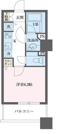 ドゥーエ横浜駅前 0308 間取り図