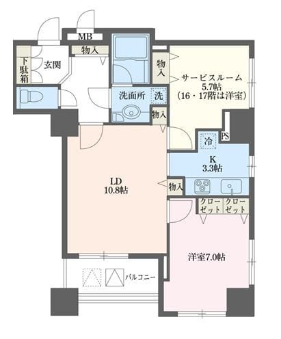 ドゥーエ横浜駅前 1303