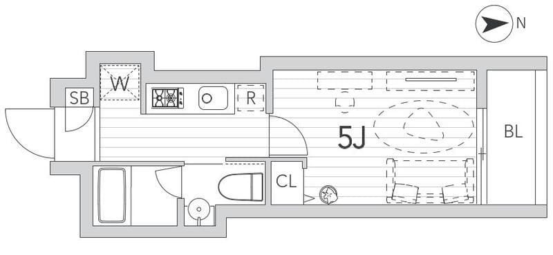 GranDuo世田谷Ⅷ 302 間取り図