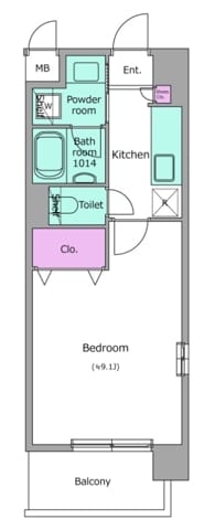 レジディア南砂町 305