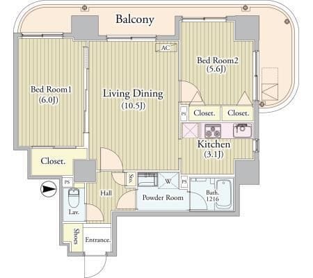 センテニアルタワー 1505