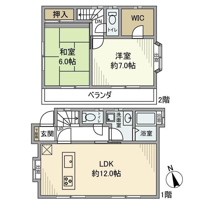 高井戸西戸建 0 間取り図