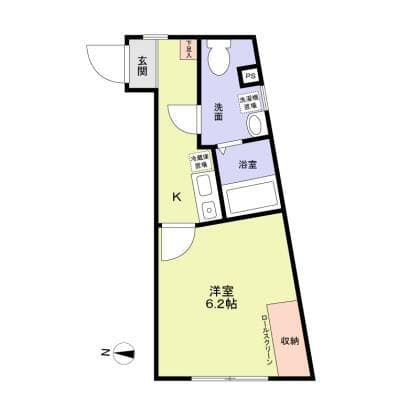 OGIKUBO ONE 104 間取り図