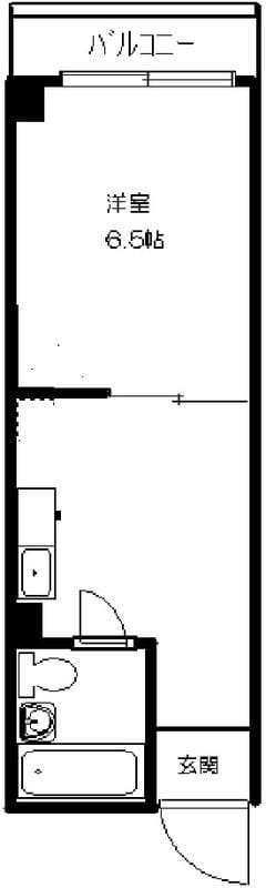ウスダムコーヅ池之端ハイツ 6階部分の写真