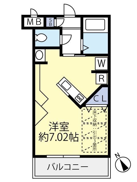 グランヴァン大井町Ⅱ 0802