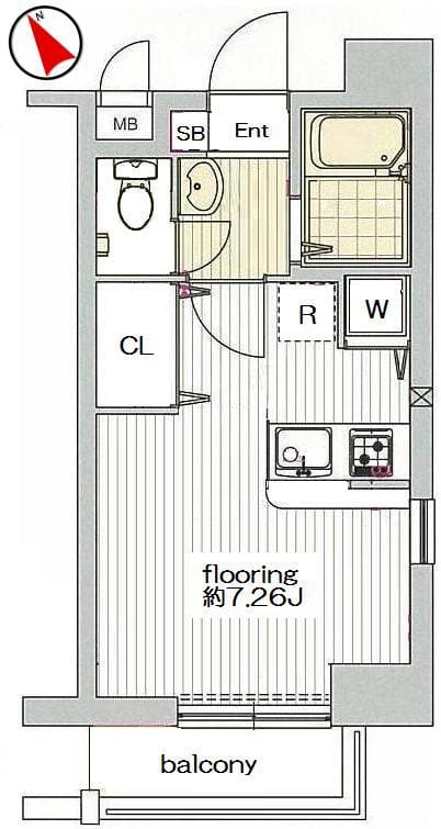 グランヴァン大井町Ⅱ 0803