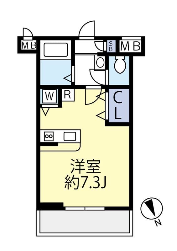 グランヴァン大井町Ⅱ 0805