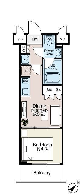 ベルファース大森North 0503