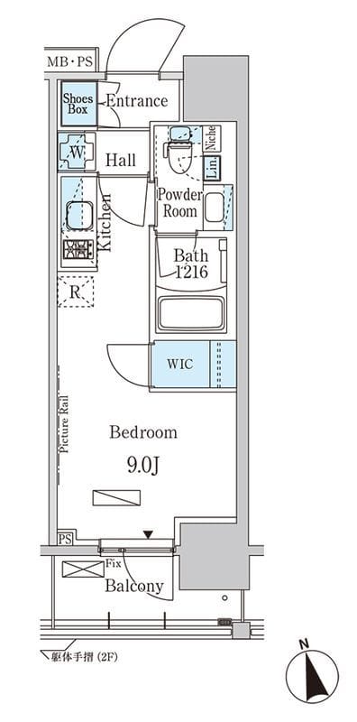 パークアクシス門前仲町イースト 303