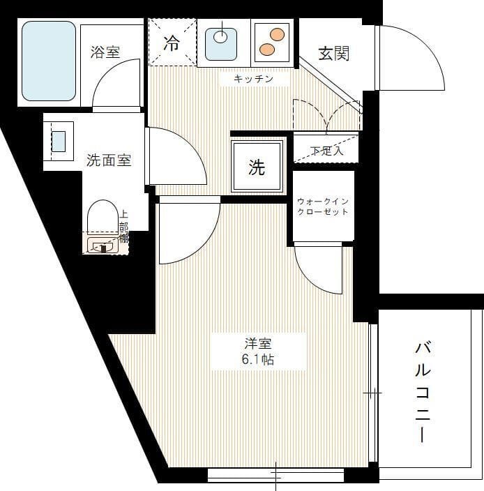 ハーモニーレジデンス品川荏原 701