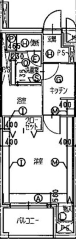 ジェノヴィア東川口 103 間取り図