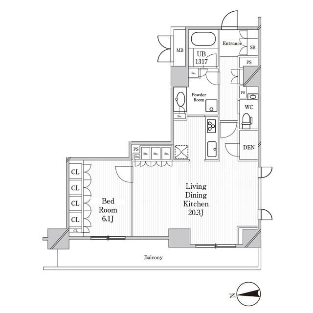 JP noie 恵比寿西 301