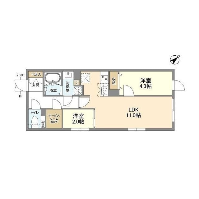 ウェルスクエア洗足 202