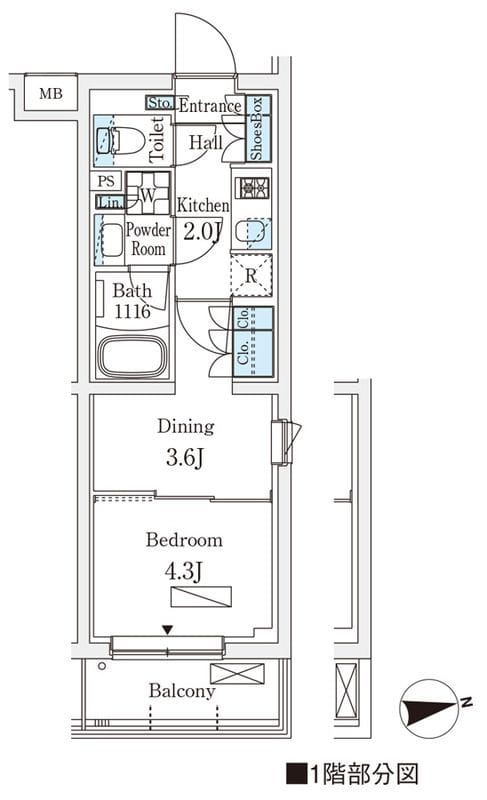 若葉ビューアパートメント 106